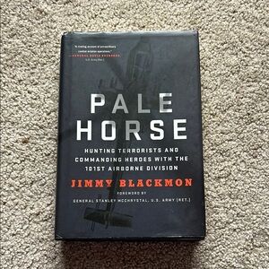 Pale Horse Book by Jimmy Blackmon